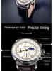 Moon Phase Waterproof Quartz Watch for Men - Multifunctional Student Gift Trend