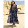 2025 Indonesia Fashion Mesh Embroidery Embroidered Patchwork Robe Two Middle East Women Clothes Dubai Dress Dress