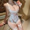 Sex Underwear Pure Lace Maid Emotional Fun Underwear Buttocks Strap Bow Cherry Maid Clothing
