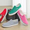 Scarpe da Ginnastica da Donna Trendy Slip-On - Versatili Stile Vecchio Pechino, Basse Bianche Casual per Coppie