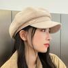 For Girls Keep Warm Solid Color For Women Women Visors Cap Woolen Beret Octagonal Cap Painter Hat