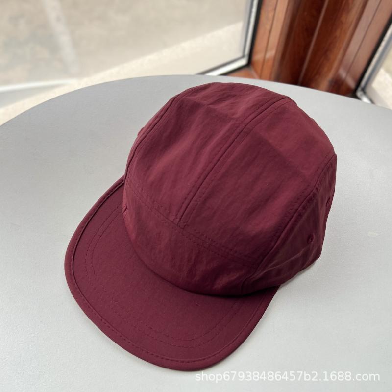 New Outdoor Versatile Quick-drying Cap Women's Japanese Short-brimmed Baseball Cap Casual Street Soft-brimmed Five-piece Sun Hat