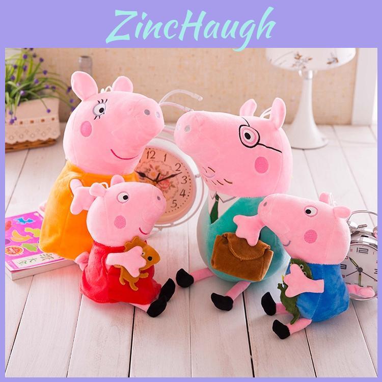 Peppa Pig Plush Toy Family Set With Pp Cotton Fill For Kids Birthdays And Sleep Time