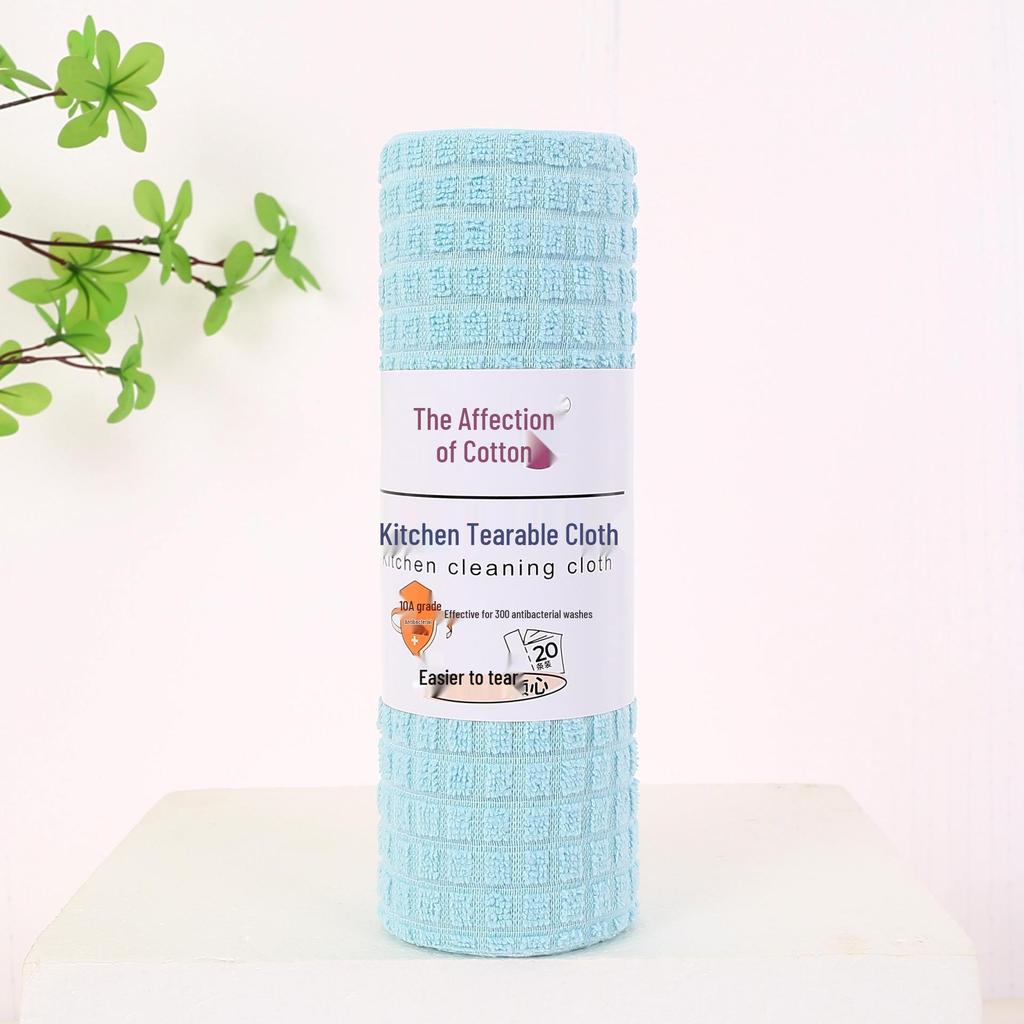 Professional Lint-Free Oil-Repellent Dishcloths - Weekly Disposable for Home, Office, Dorm