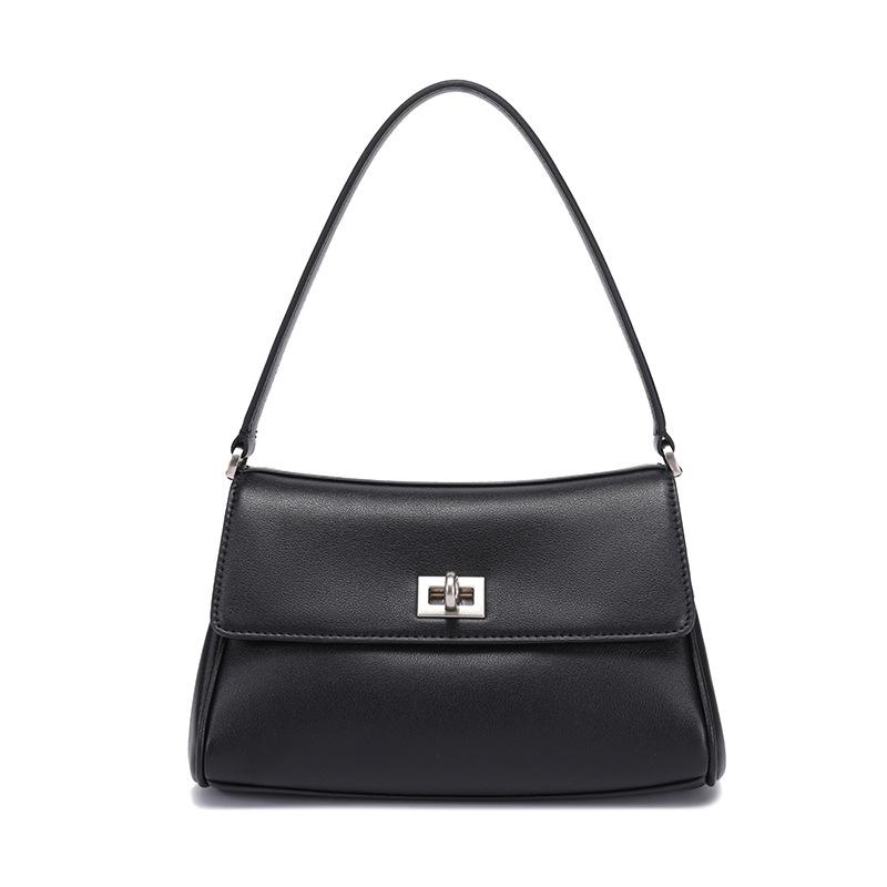 Genuine Leather Underarm Bag Niche Design 2025 New High-end Handbag Chain Bag Versatile Shoulder Crossbody Bag