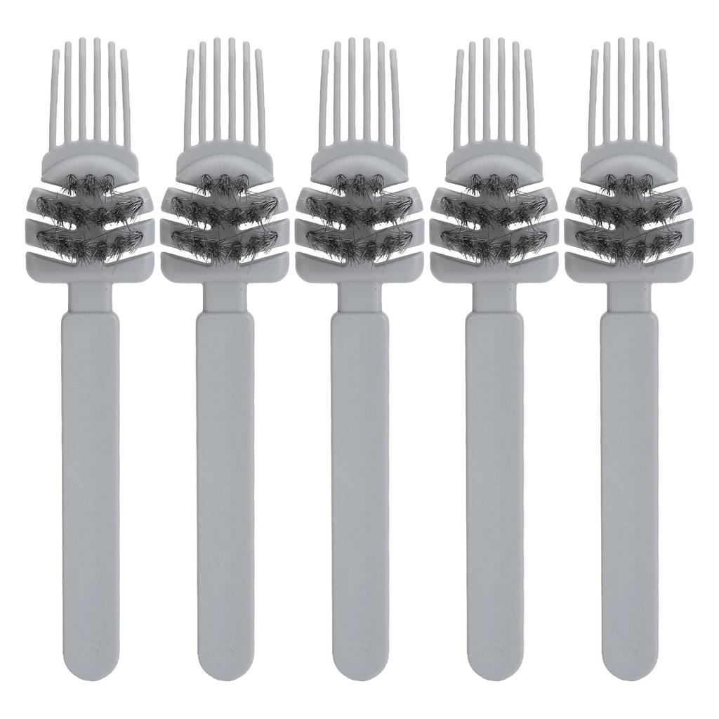 5Pcs Comb Cleaning Brush Plastic Dense Handle Portable Hair Brush Cleaner