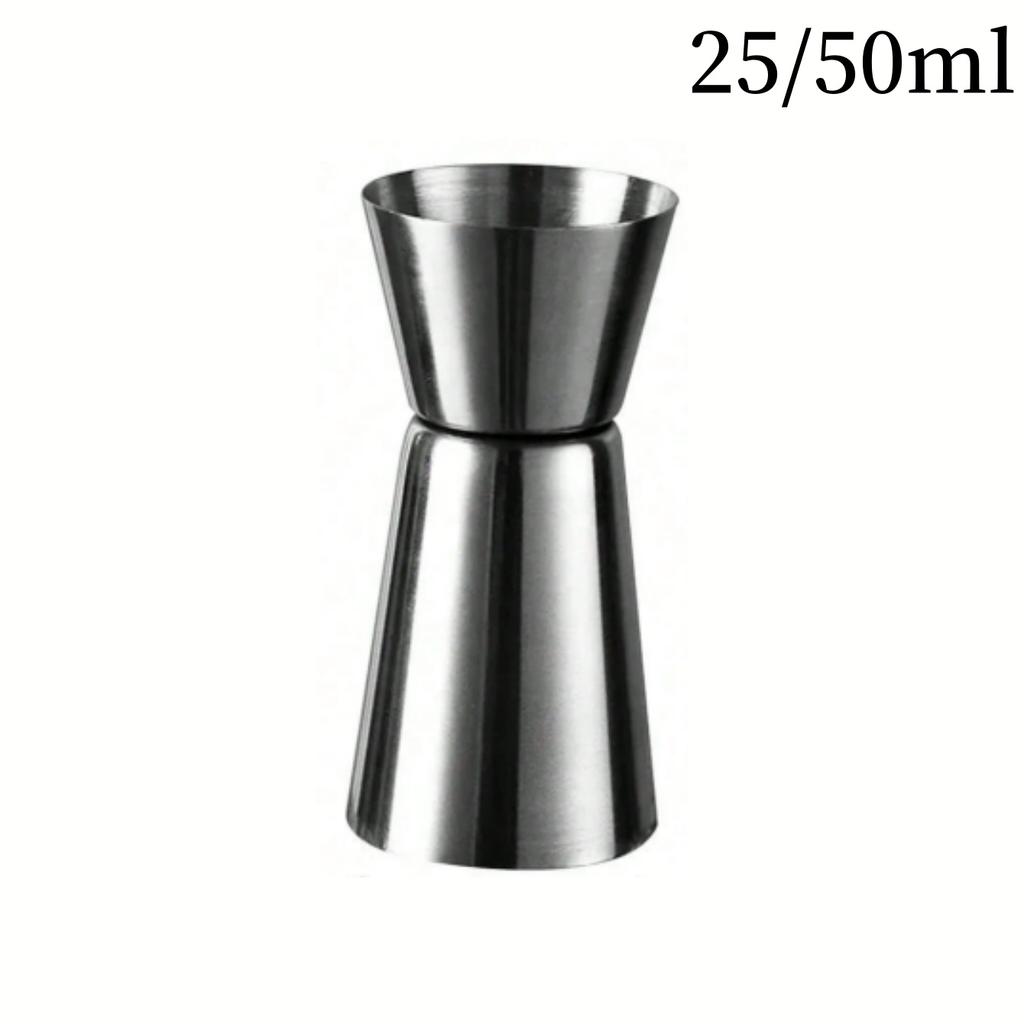 Stainless Cocktail Measuring Cup Peg Jigger Shaker Bartender Beverage Measurer Dual Shot Drink Spirit Measure Tool for Party Bar