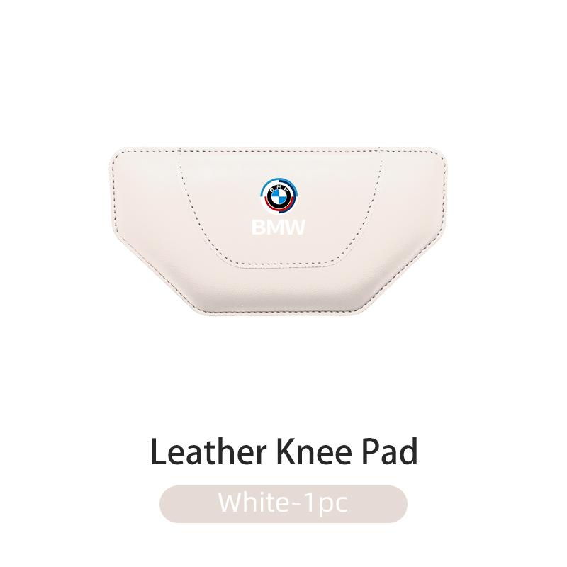 

2025 Hot Car Leather Knee Pad Leg Pad Hand Inside Armrest Leg Pad Holder Support Accessories For BMW X3 X5 M5 M3 E46 E90 E60 F10