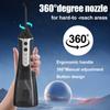 X2 Portable Tooth Flusher, Tooth Washer, Tooth Beauty Instrument, Household Handheld Electric Tooth Flusher, Cleaning Water and Dental Floss Care