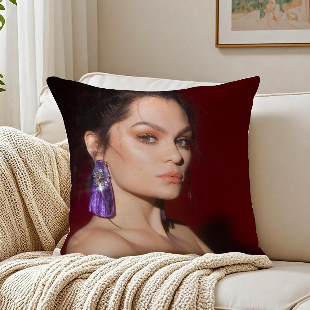 Singer JJessie J Cushion Cover Pillowcase Antidustmite Living Room Sofa Decor Cushion Room