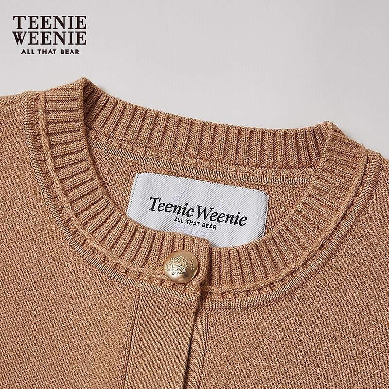 Teenie Weenie Women's Academia Style Crew Neck Knit Sweater