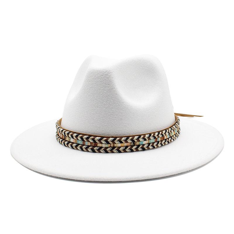 Pălărie Fedora din pâslă de iarnă pentru femei, 59-61 cm, mărime mare, Trilby, pălării de jazz, șapcă pentru petrecere, nuntă, biserică, chapeau femme