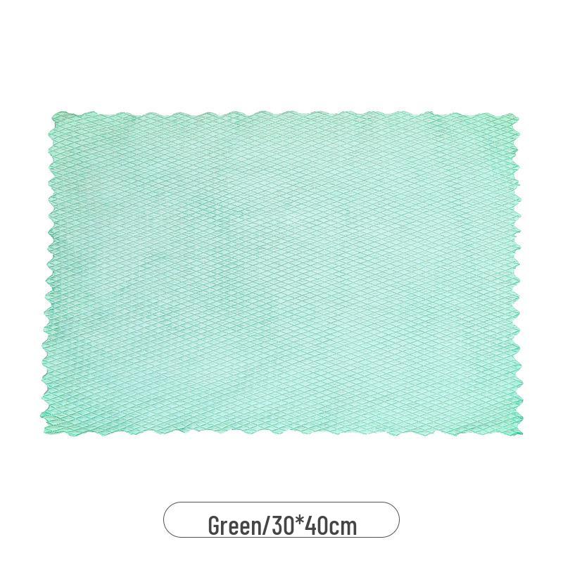 Fish Scale Glass Cleaning Cloth: Streak-Free, Absorbent, Lint-Free, Ideal for Kitchen Degreasing and Household Use