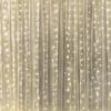 LED Copper Wire Curtain String Lights 3x3m Remote USB Powered Dorm Window Decor