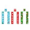 Christmas Party Decoration Door Curtain Holiday Shopping Mall Hotel Party Atmosphere Arrangement Couplet Customization
