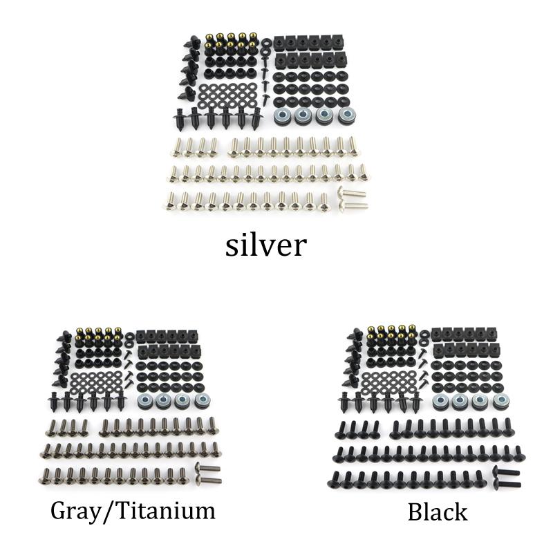 Fit For Suzuki GSXR 1000 GSX-R1000 2001-2018 GSX-S1000F 2015-2018 Complete Full Fairing Bolts Kit Bodywork Covering Bolts