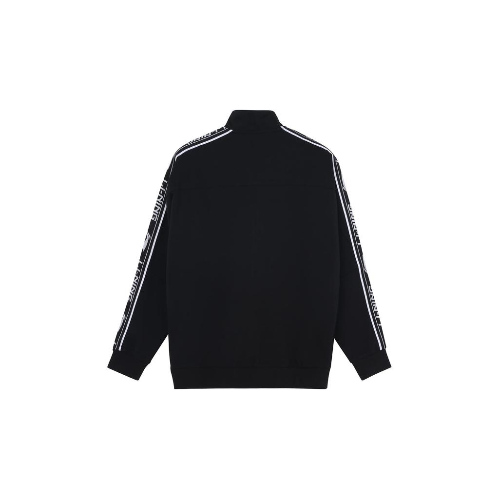 Li Ning Jackets Men's Black Stand Collar Moderate Other AFDS433-1