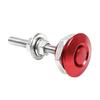 Round Button Hood Fastener Kit 2 Piece Aluminum Hardware Set for Quick Body Panel Access on Custom Car Builds Set