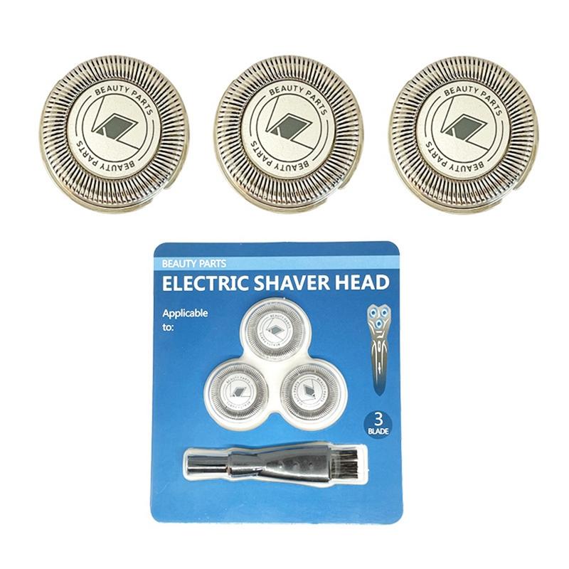 

SH71 Replacement Shaving Heads For Norelco Shaver Series 7000 And Angular-Shaped Series 5000, SH71/52 Easy Install срібний