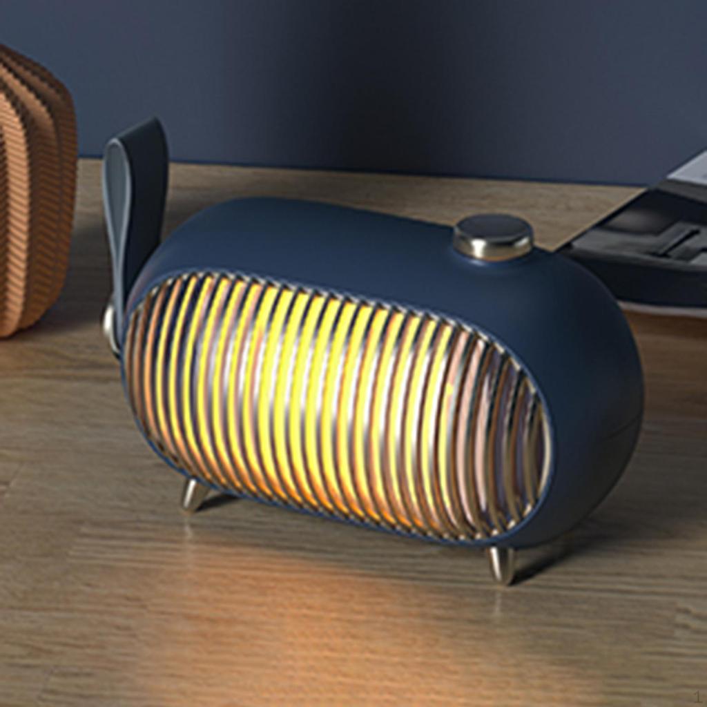 Electric Space Heater 1kW Adjustable Heat Fan for Bathroom Household ,Apartment ,Office ,Desks