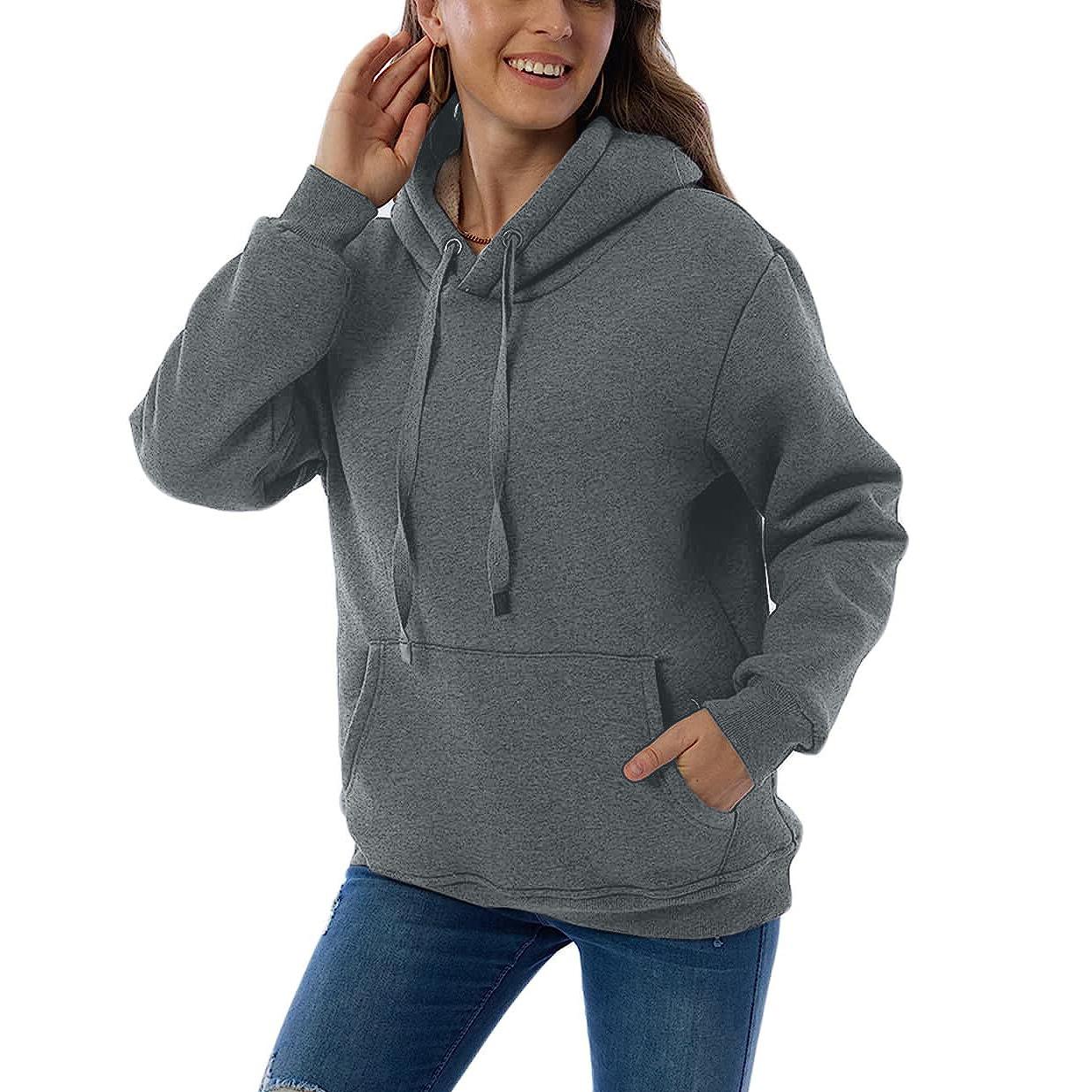 Женская зимняя толстовка — фото 10