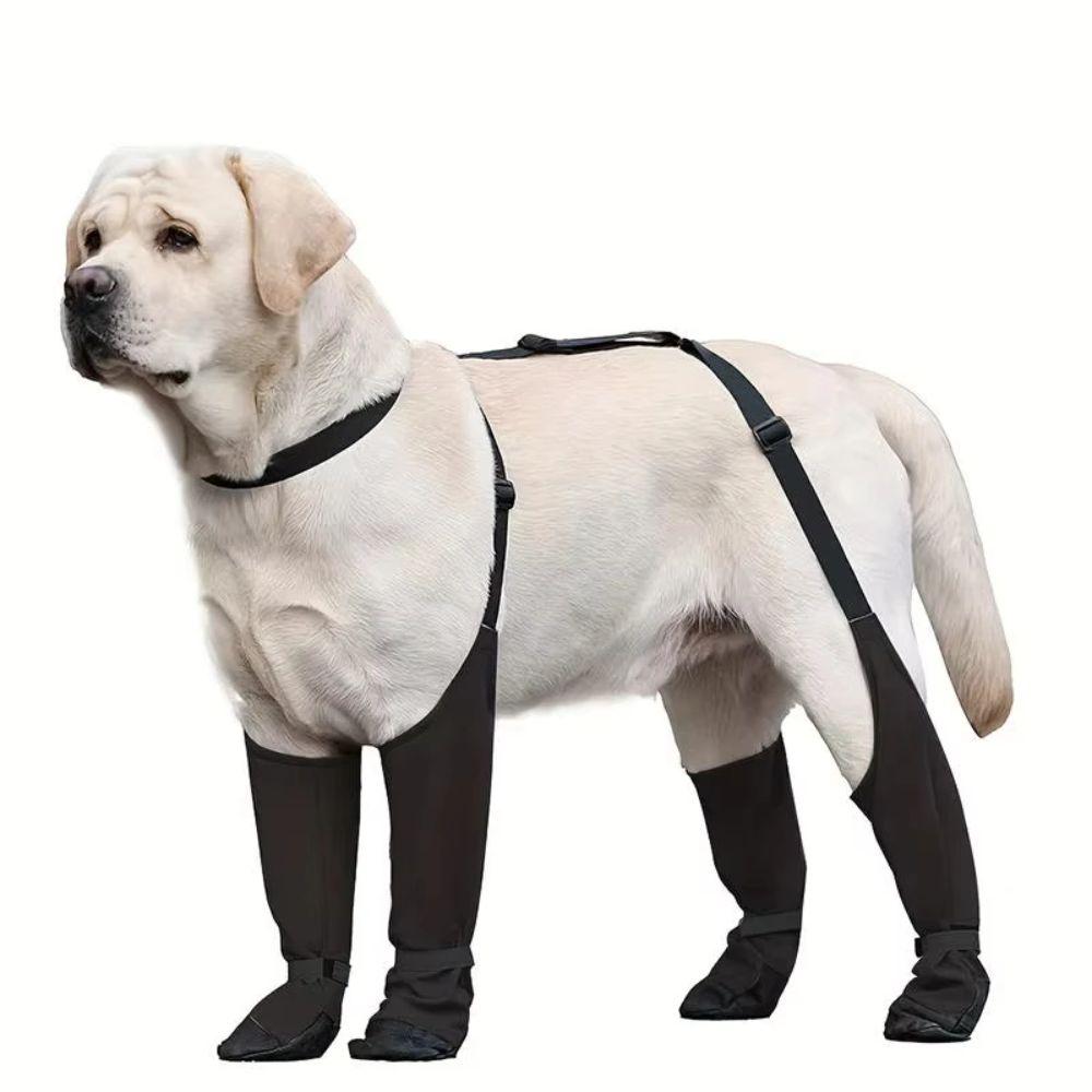Anti-Slip Pet Paw Protector Waterproof Dog Suspender Sock Anti-fall Dog Rain Booties Pet Outdoor