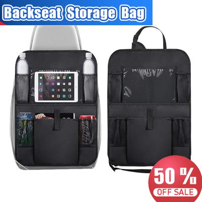 Hanging Stowing Tidying Car Seat Back Oxford Cloth Protector Cover for Children Anti-kick Bag Storage Pockets Baby Anti Mud Dirt