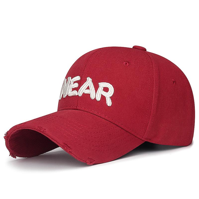 Spring Summer Holes Baseball Cap Men Women Embroidered Letters Sunscreen Outdoor Sports Cap Snapback Hat Sun Visor Hats Fishing Hat Peak Cap