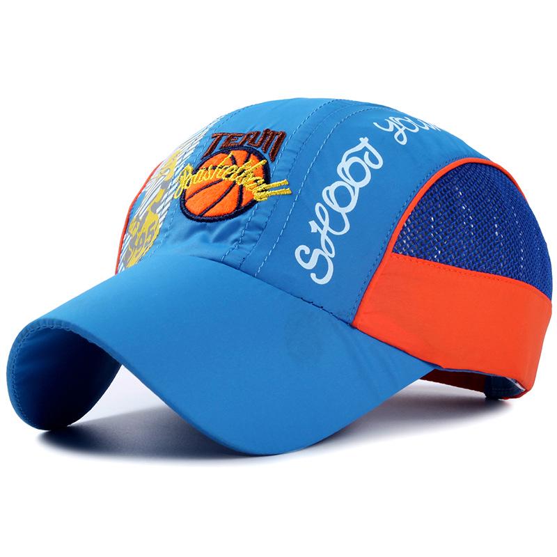Summer Outdoor Sports Children Baseball Cap New Student Quick Drying Mesh Baby Sunhat Boy Girl Snapback Caps Kid Fishing Hat