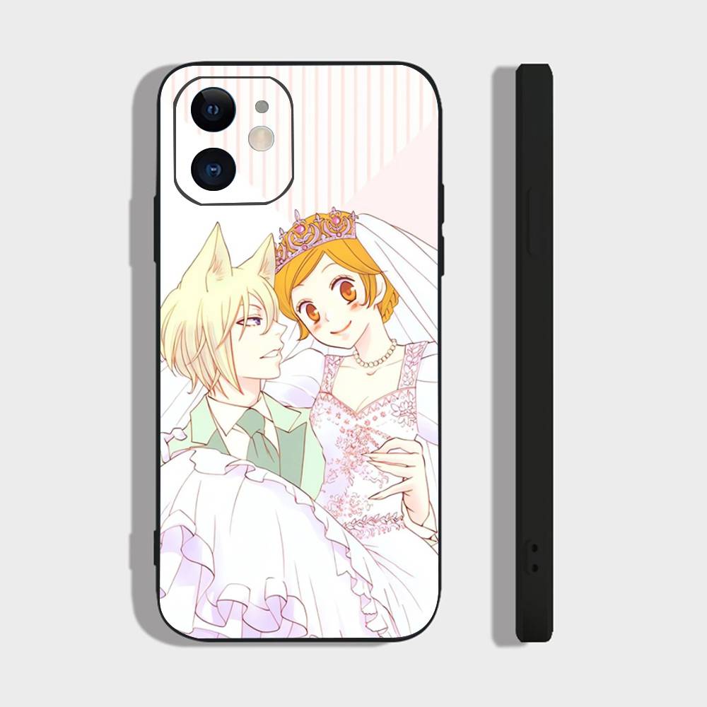 

Чехол для телефона K-Kamisama Love Аниме для IPhone 17 Air 16 15 14 13 Pro Max 11 12 Черный Силиконовый Чехол IPHONE 17Pro