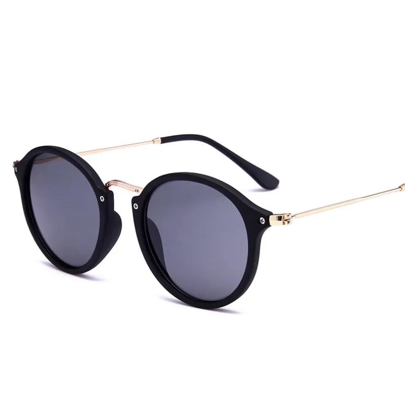 Stylish Round Frame Sunglasses for Men Women UV Protection Sun Glasses Fashion Accessories