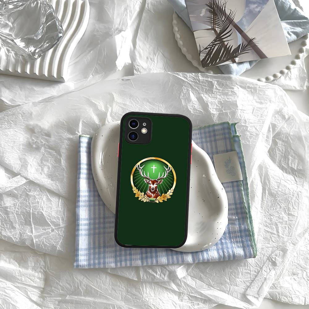 

Hot J-JaegermeisterS For IPhone 15 16 Pro Max 11 12 13 14 XS XR X Plus 16E Matte Translucent Phone Cover iphone 16 plus