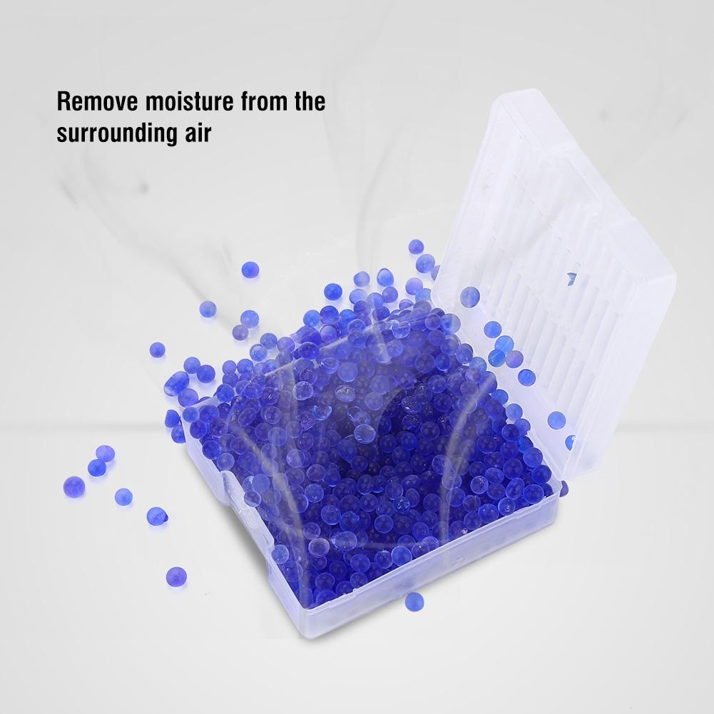 Opakovaně použitelný silikagelový vysoušedlo, kuličky pohlcující vlhkost, vodotěsný odvlhčovač pro fotoaparát