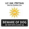 Beware Of Dog Signs, Aluminum Signs, Keep Fences Or Closed Signs For Dogs Signs Pendants Decorative Door Number (1 Piece)