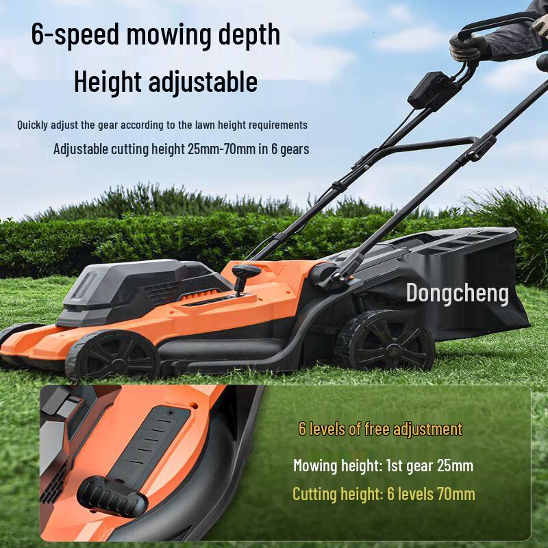 Dongcheng Cordless Push Lawn Mower CN plug (adapter included)