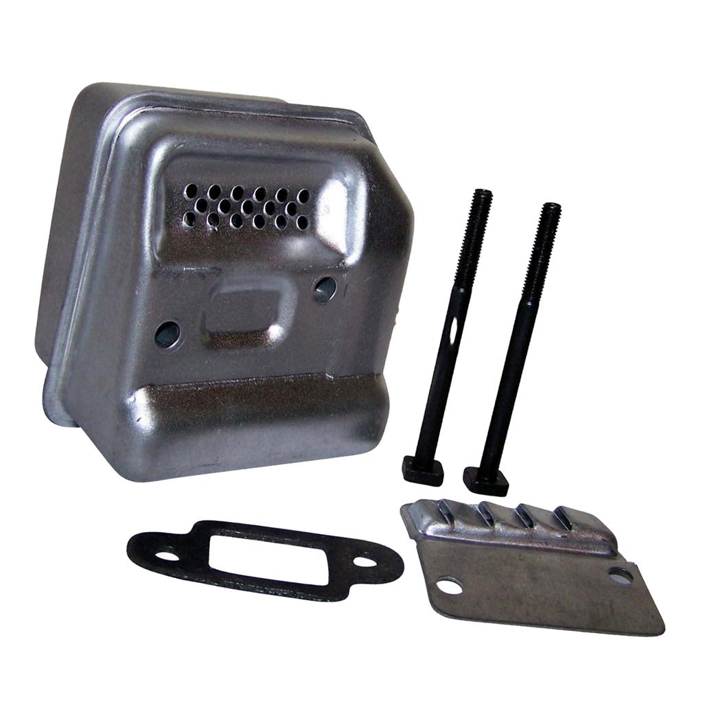 Set de tobe de eșapament pentru piese de ferăstrău cu lanț cu șurub de garnitură Se potrivește pentru Stihl 017 018 MS170 MS180 Înlocuiește piese Unelte de grădină