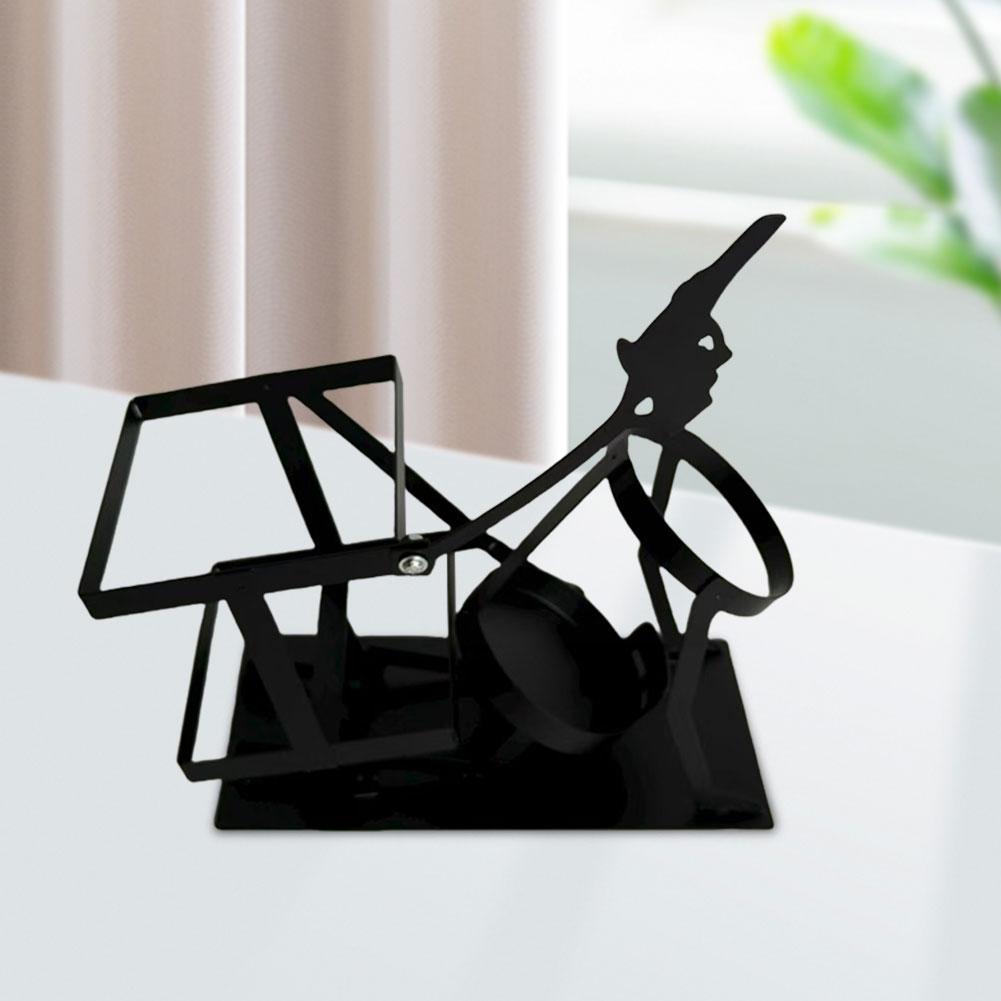 Skull Wine Bottle Stand Steampunk Style Drink Stand Skull Skeleton Design Wine Holder Funny Metal Skull Skeleton Bar Decor