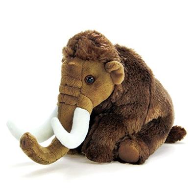 Calorata Mammut Plyschleksak Realistisk Djurleksak Docka Gåva Present Födelsedag Julklapp (Sittande Serie/Mjuk Beröring) (Två gånger testad) /