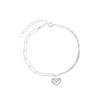 Love Bracelet Women's Niche High-end Design Sense Irregular Sparkling Square Jewelry Women