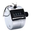 1-10Pcs Metal Handheld Tally Counter 4-Digit Number Count Clicker Counter for Counting Knitting Coaching Fishing Pitch Counter
