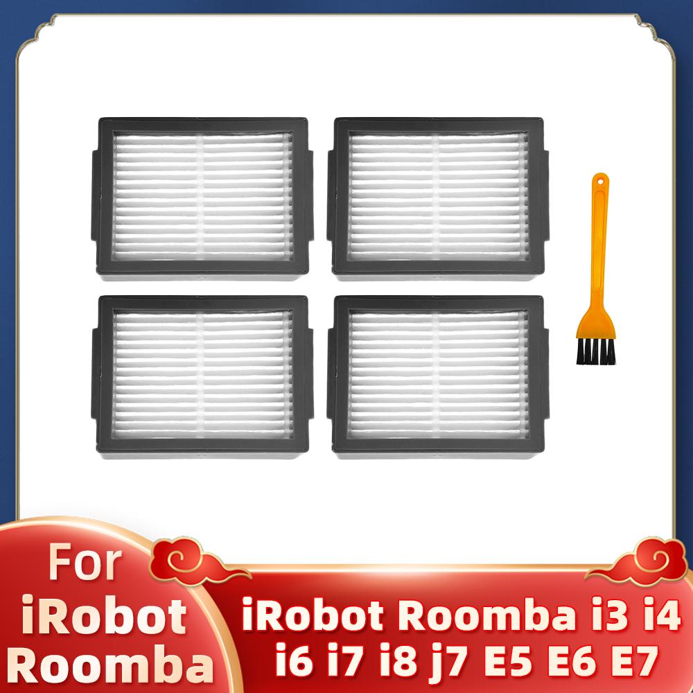 

Fit For iRobot Roomba i3, i3+, i4, i6, i6+, i7, i7+, i8, i8+, E5, E6, E7 Robot Vacuum Main Side Brush Filter Dust Bag Parts