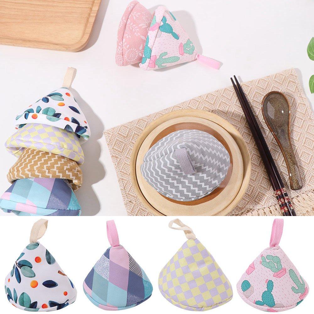 Insulation Anti-Scalding Pot Triangle Hat Cloth Cover Pot Holder Hand Protector Pot Handle  Kitchen