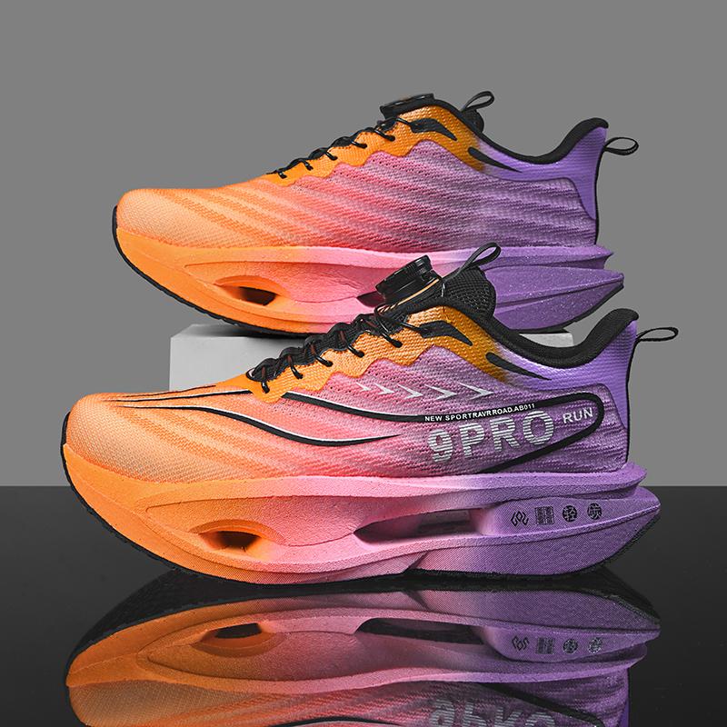 Running Shoes Marathon Speciality Men Sports Carbon Board Breathable Ultralight Womens Comfy Athletic Cushion Stability Sneakers