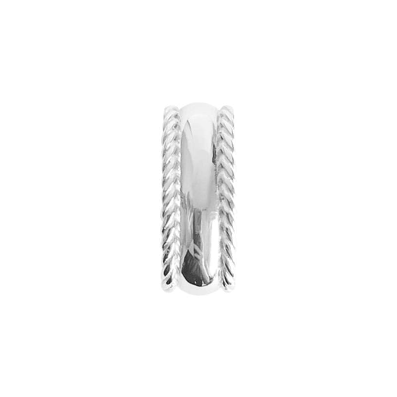 

efor. Tie Square Ear Cuff SILVER