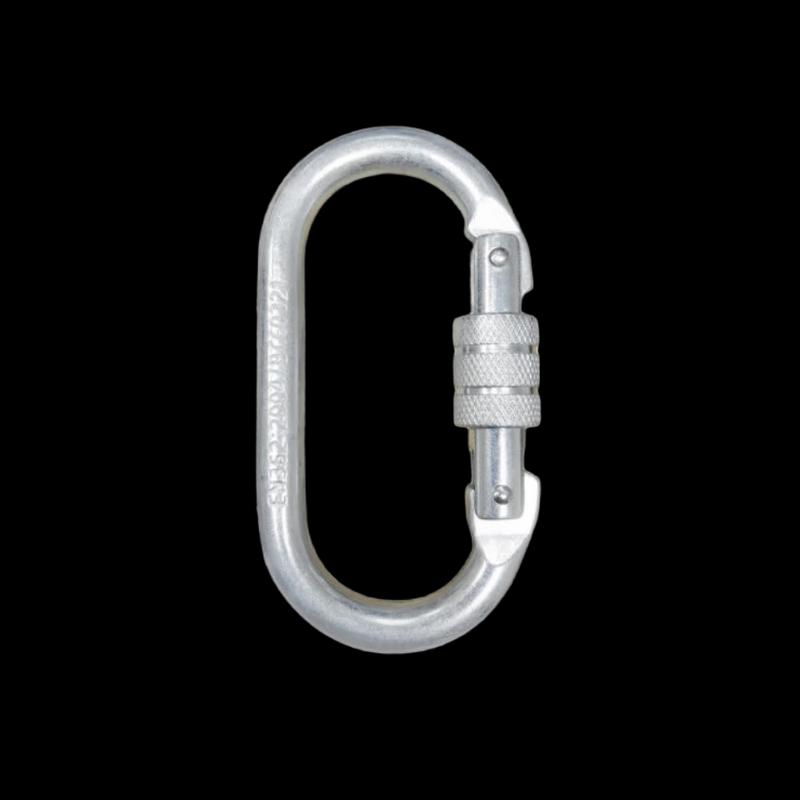 O-Shape Aluminum Alloy Rock Climbing Main Lock Carabiner