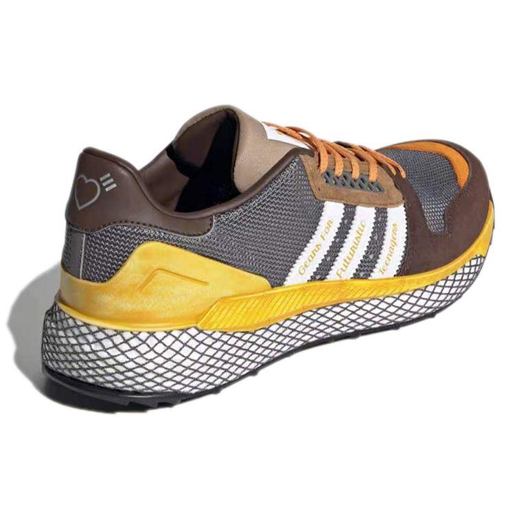 Human Made x adidas Questar Cardboard Мужские кроссовки Серый Облачно-белый Серо-четыре — фото 5