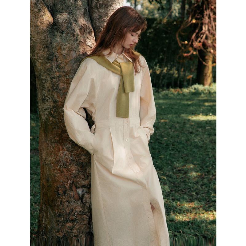 ELLE Elegant Shirt Dress