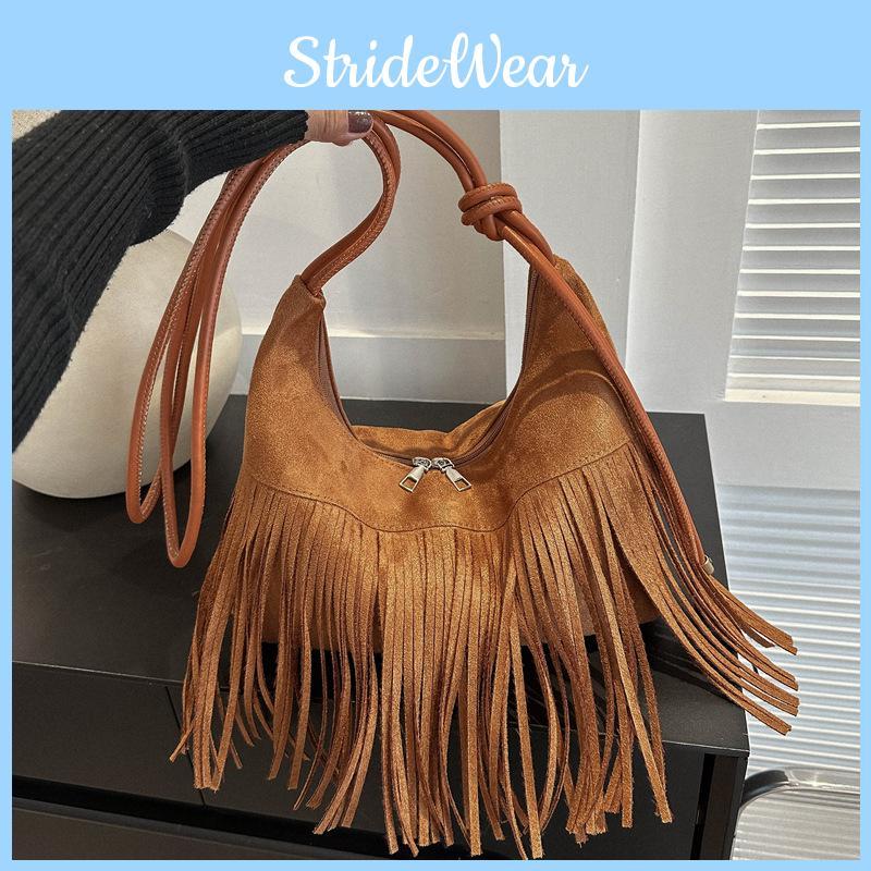 2024 New Arrival Fringe Tote Bag For Streetwear Fashionistas