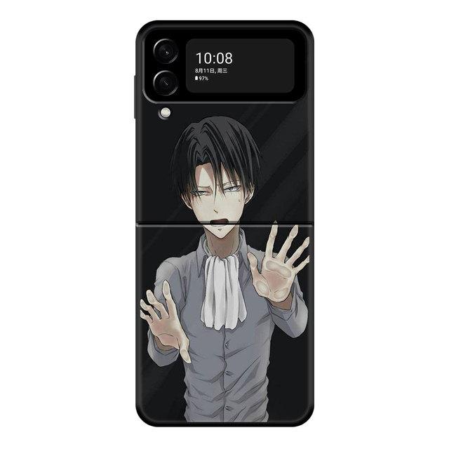 Hard Pc Shingeki No Kyojin Attack On Titan Phone Case For Samsung Flip Zflip Z Flip3 5g Zflip3 Fundas