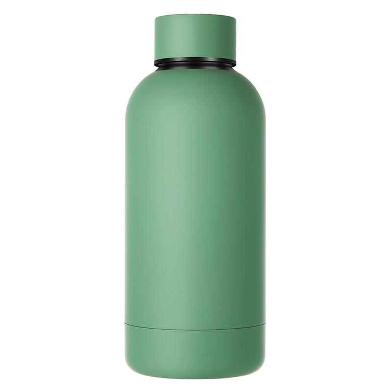 350ml Double Wall Stainless Steel Vacuum Insulated Travel Mug Mini Water Bottle Office Gym Car
